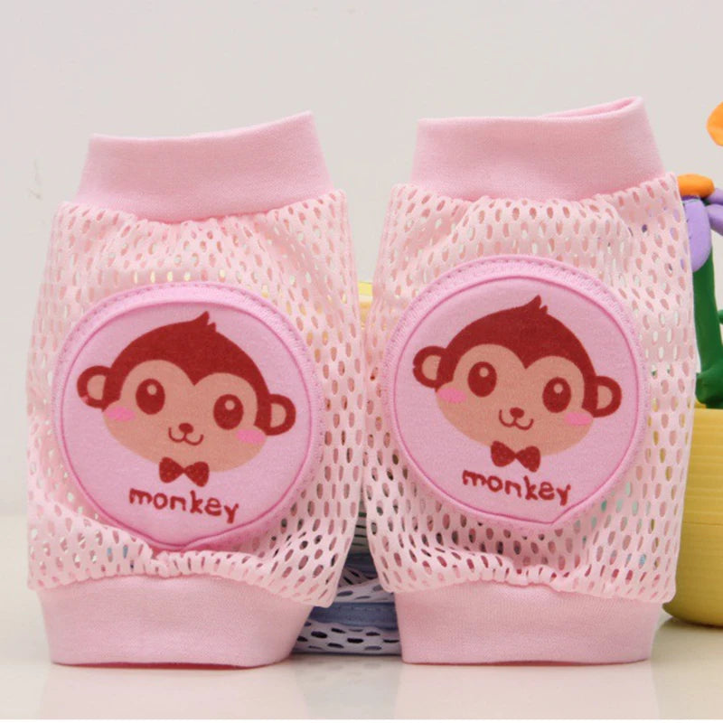 Kids Girl Boy Crawling Elbow Toddlers Baby Knee Pads Safety Mesh Kneepad Protector Leg Warmer Cushion Legging Infants Children