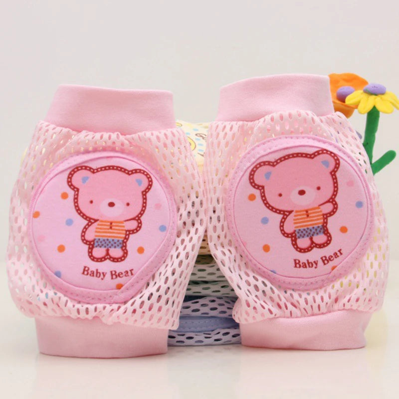 Kids Girl Boy Crawling Elbow Toddlers Baby Knee Pads Safety Mesh Kneepad Protector Leg Warmer Cushion Legging Infants Children