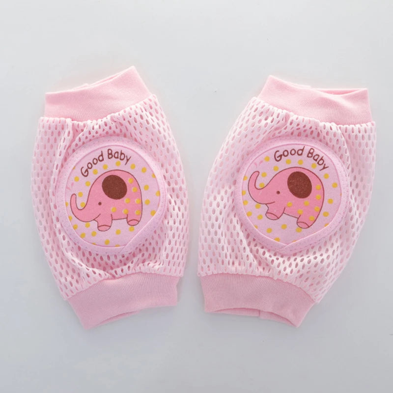 Kids Girl Boy Crawling Elbow Toddlers Baby Knee Pads Safety Mesh Kneepad Protector Leg Warmer Cushion Legging Infants Children