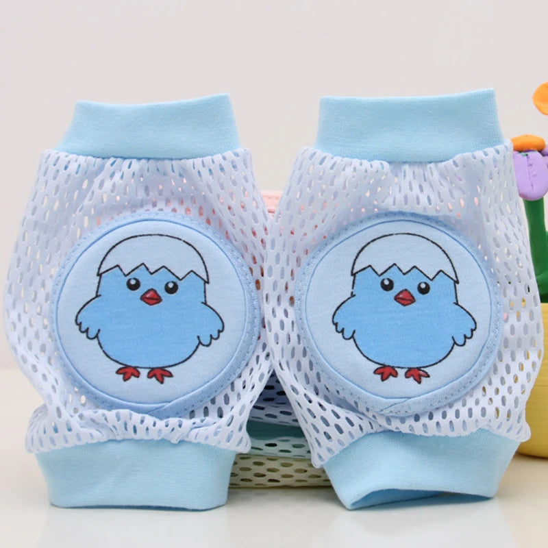 Kids Girl Boy Crawling Elbow Toddlers Baby Knee Pads Safety Mesh Kneepad Protector Leg Warmer Cushion Legging Infants Children