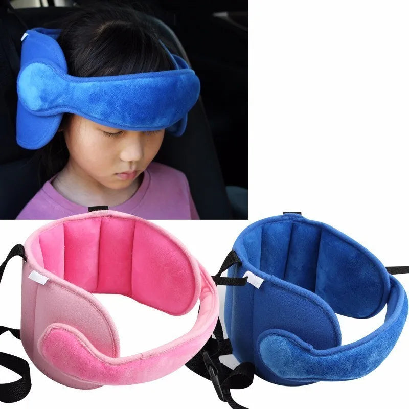 Child Baby Car Seat Support Head Kids Adjustable Holder Sleep Nap Aid Kid Head Protector Belt Handband Dropshipping